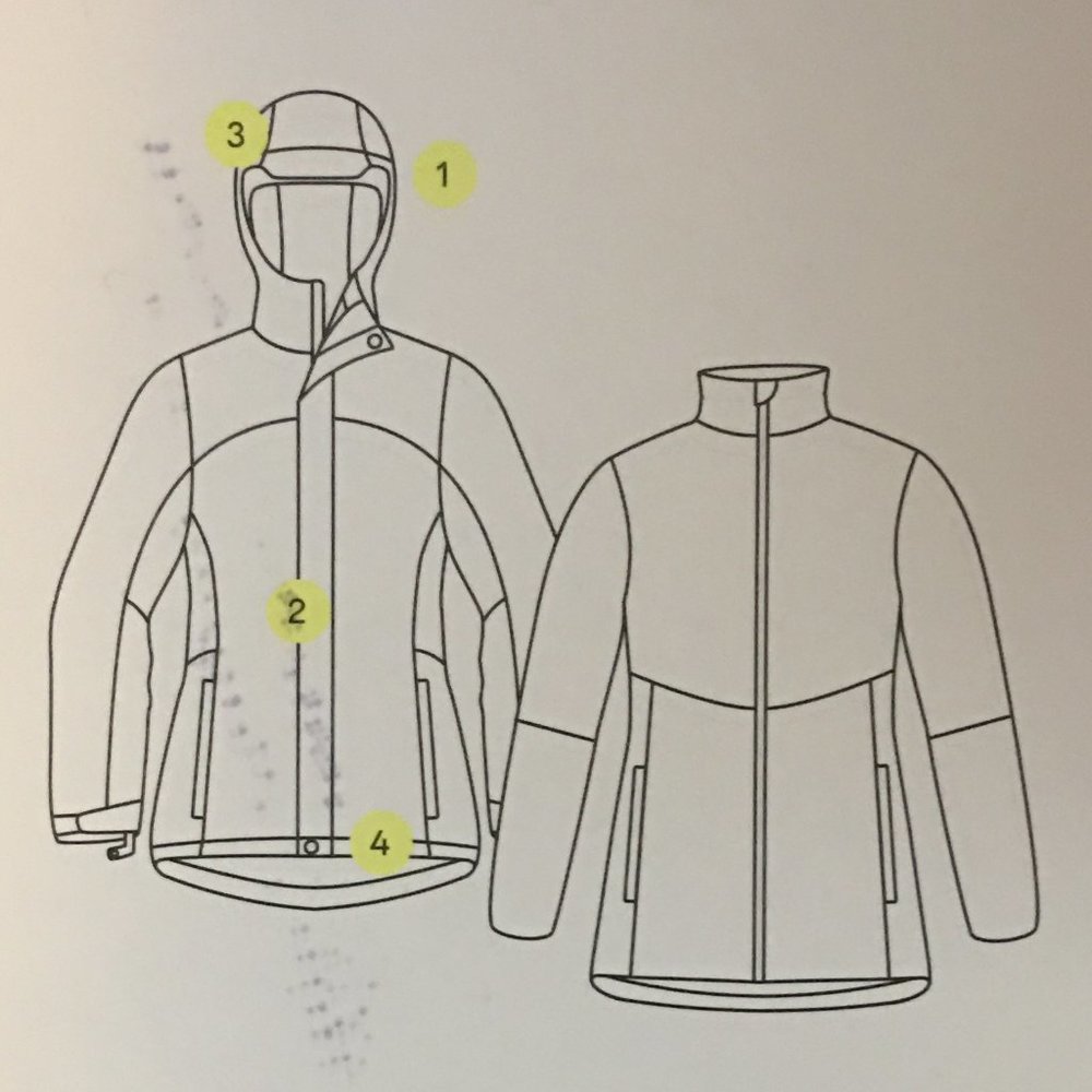 ALL IN MOTION "3 in 1" Boys Jacket  🧥 NEW WITH TAGS!   S(6/7) - Picture 7 of 11